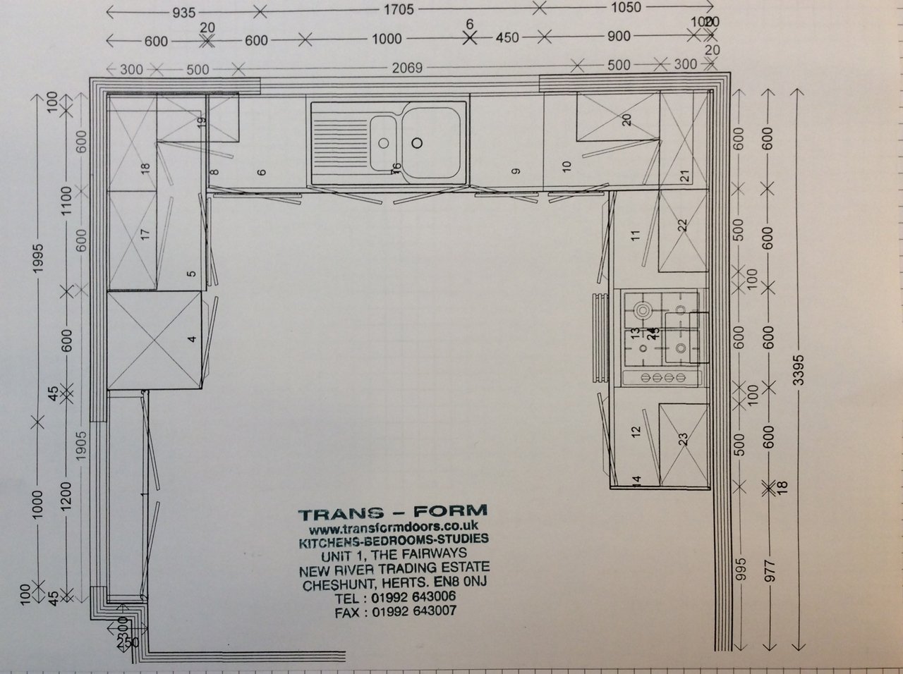 photo bespoke kitchens cambridge