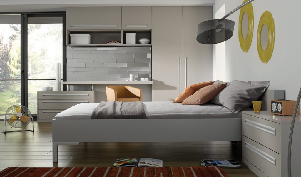 Bella Inset Matt Dove Grey