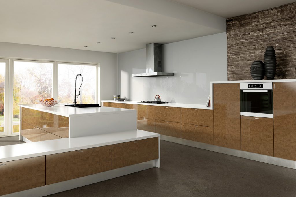 Ultra Gloss Copperleaf Kitchen