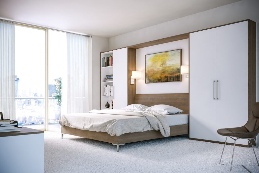 Zurfiz Gladstone Tobacco Oak Supermatt White