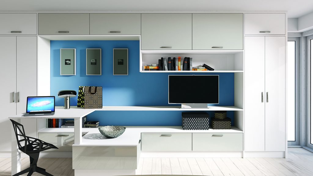 Zurfiz UG Light Grey UG White Home Office